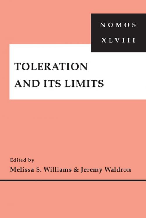 Cover of the book Toleration and Its Limits by , NYU Press