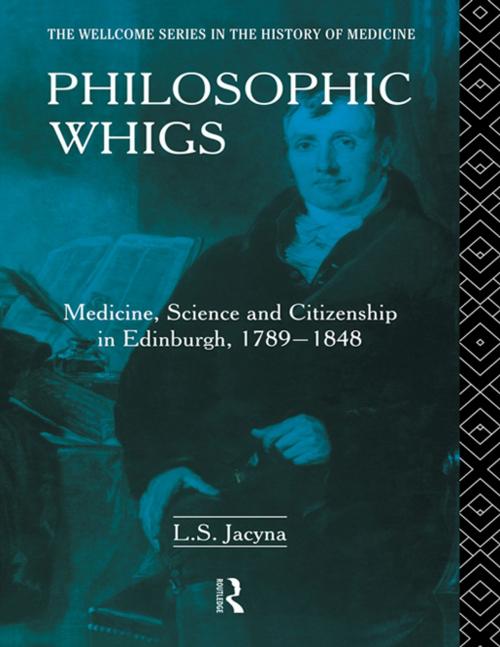 Cover of the book Philosophic Whigs by Stephen Jacyna, Taylor and Francis