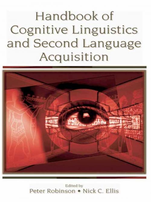 Cover of the book Handbook of Cognitive Linguistics and Second Language Acquisition by , Taylor and Francis
