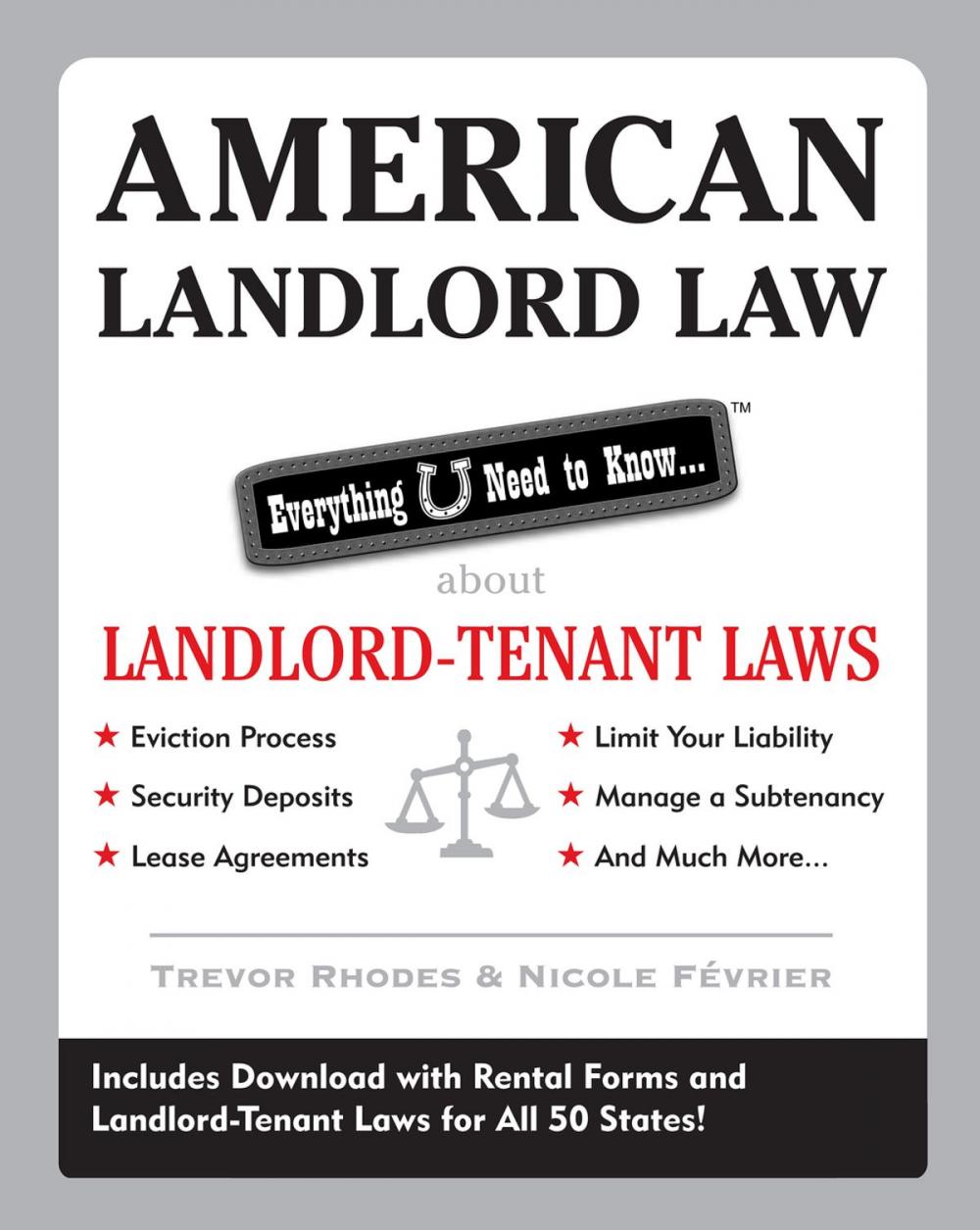 Big bigCover of American Landlord Law: Everything U Need to Know About Landlord-Tenant Laws