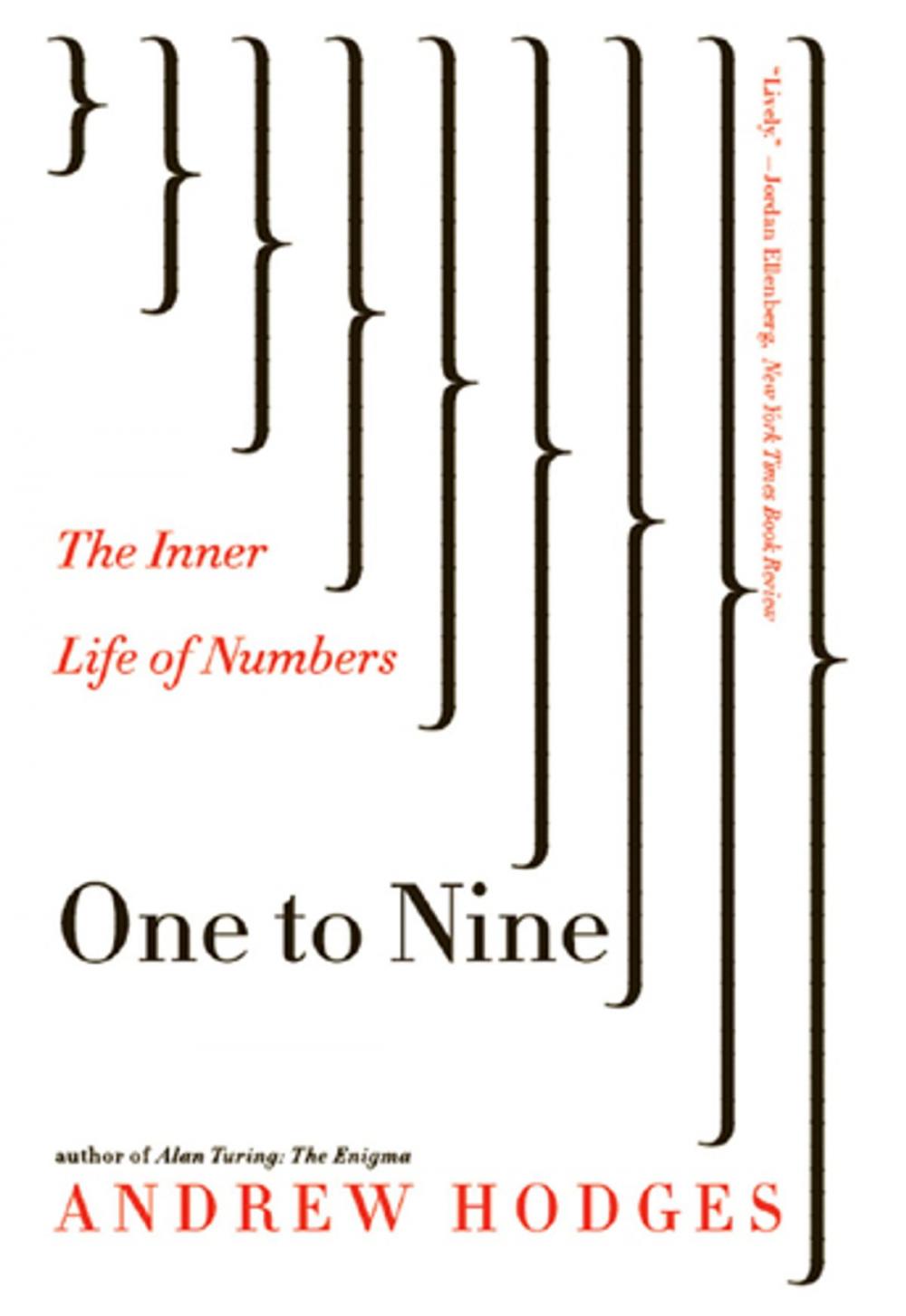 Big bigCover of One to Nine: The Inner Life of Numbers