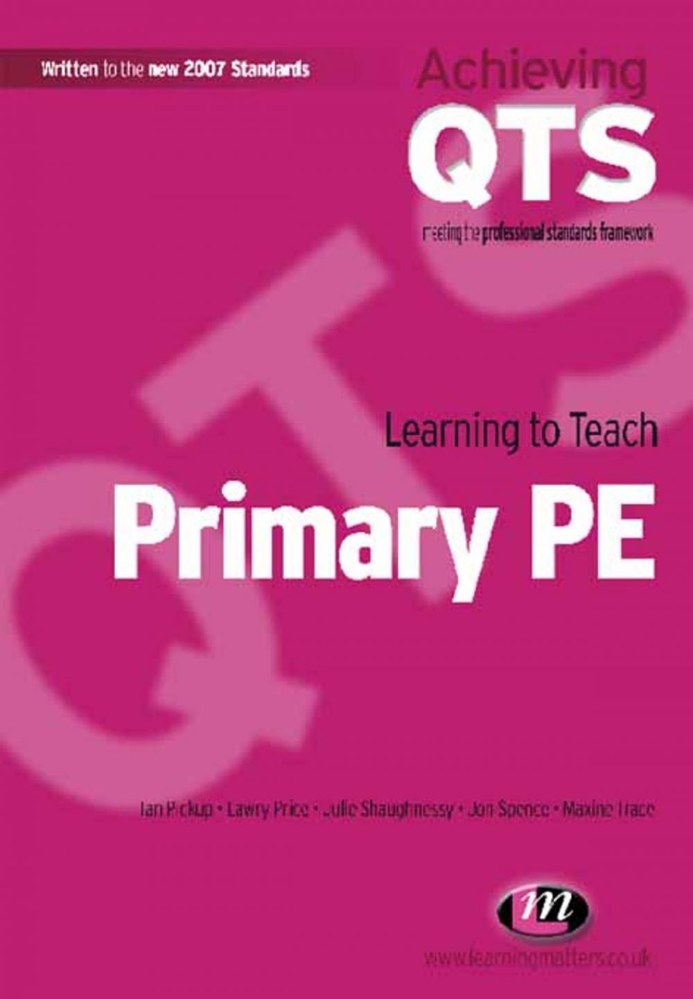 Big bigCover of Learning to Teach Primary PE