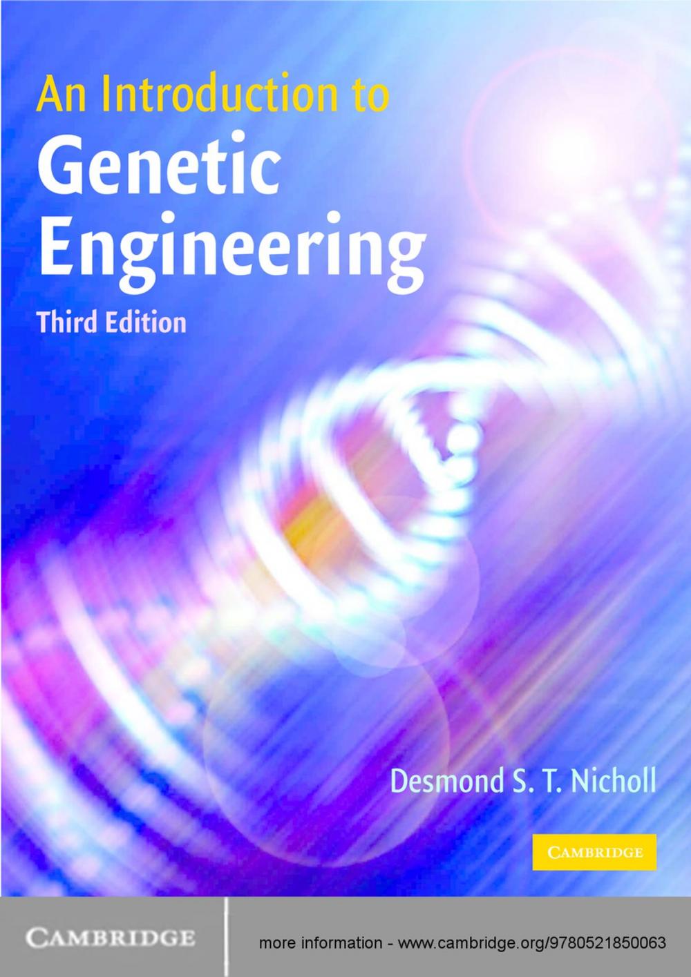 Big bigCover of An Introduction to Genetic Engineering