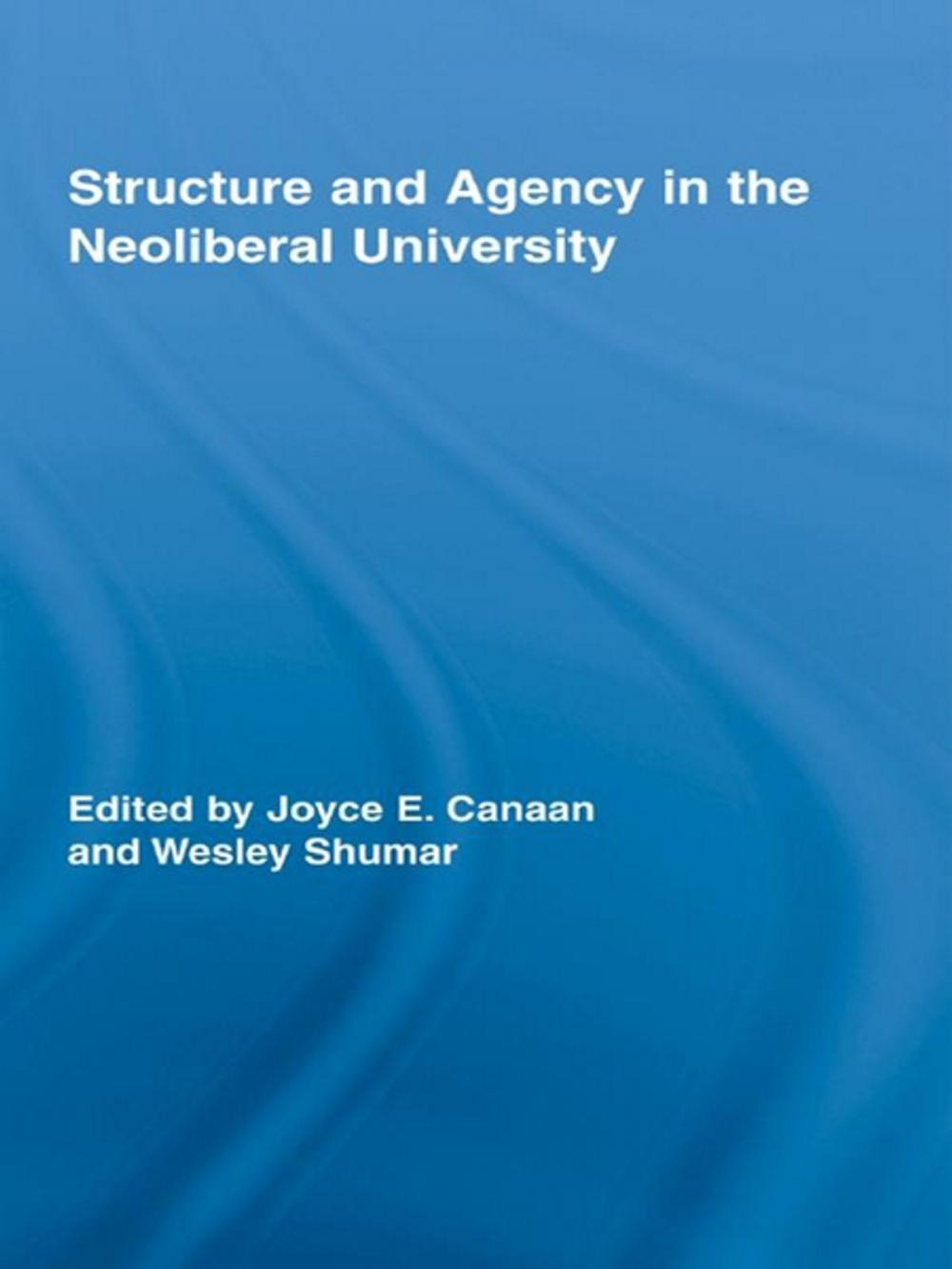 Big bigCover of Structure and Agency in the Neoliberal University