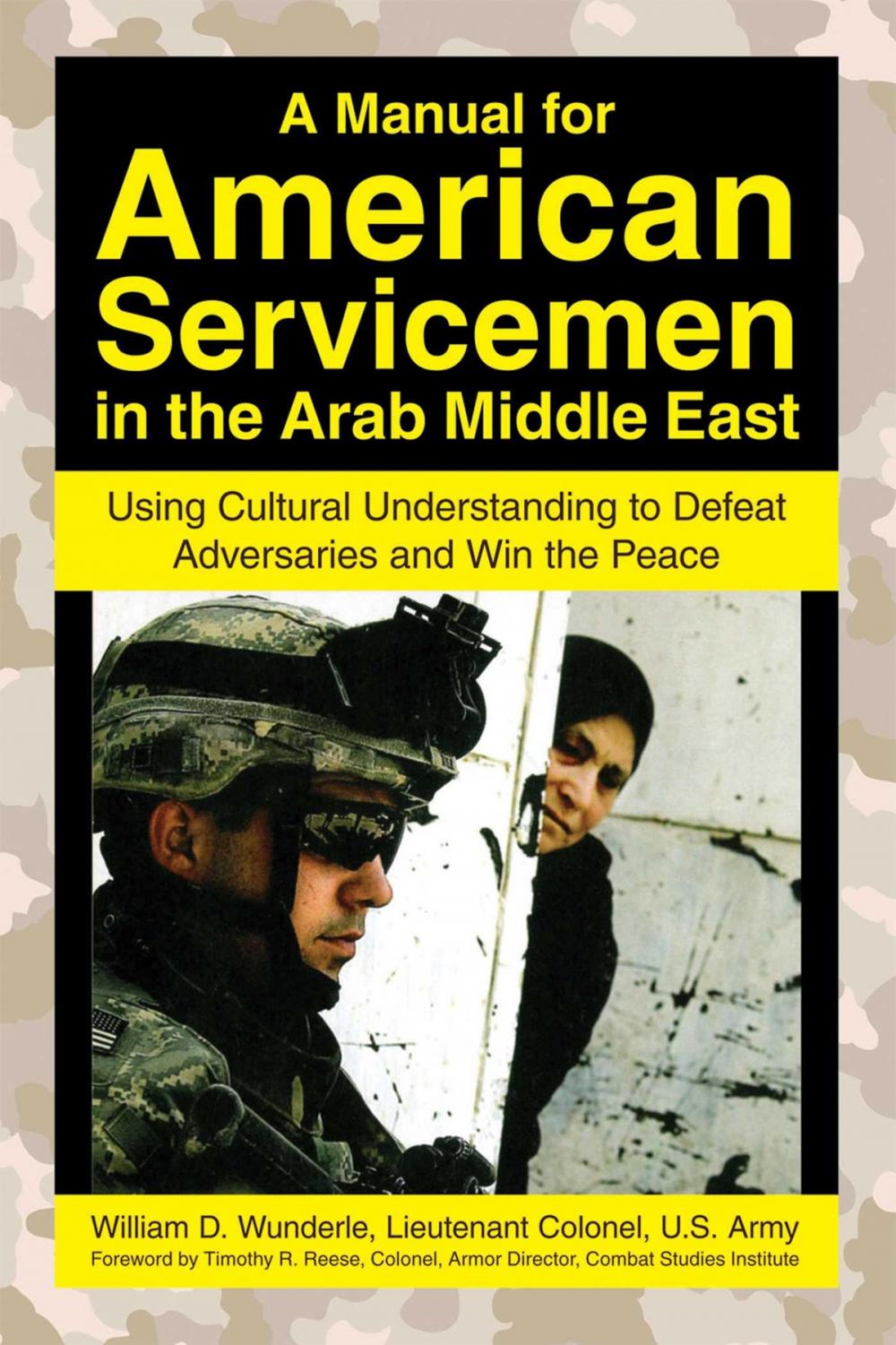 Big bigCover of A Manual for American Servicemen in the Arab Middle East