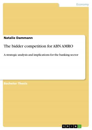 Book cover of The bidder competition for ABN AMRO