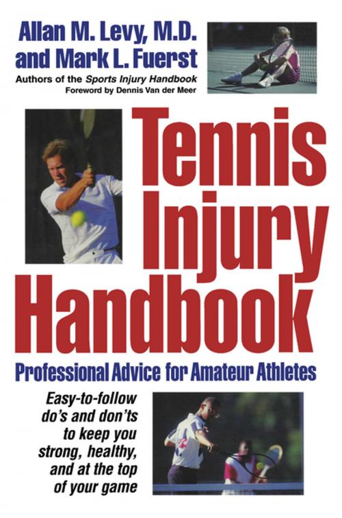 Cover of the book Tennis Injury Handbook by Allan M. Levy, Mark L. Fuerst, Turner Publishing Company