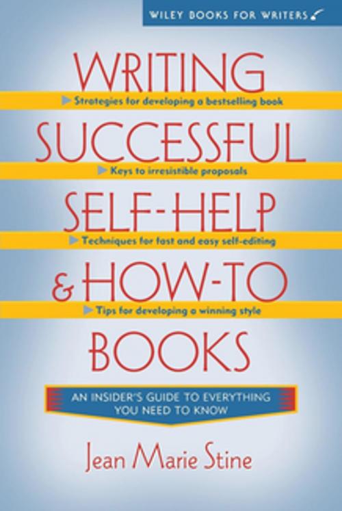 Cover of the book Writing Successful Self-Help and How-To Books by Jean Marie Stine, Turner Publishing Company