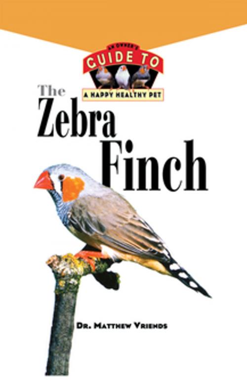 Cover of the book The Zebra Finch by Matthew Vriends, Turner Publishing Company