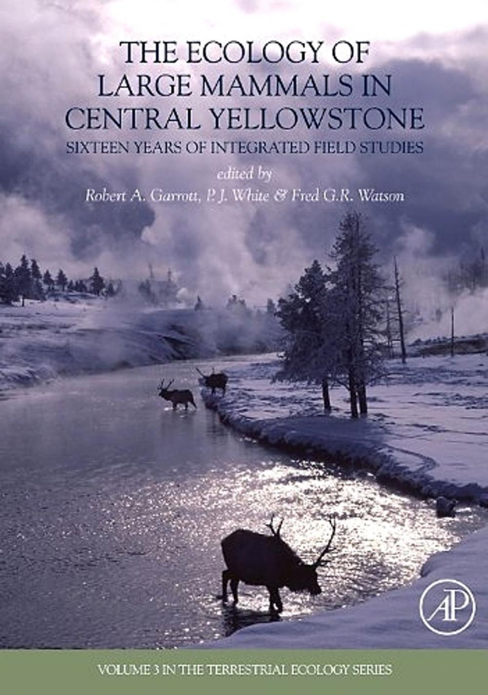 Big bigCover of The Ecology of Large Mammals in Central Yellowstone