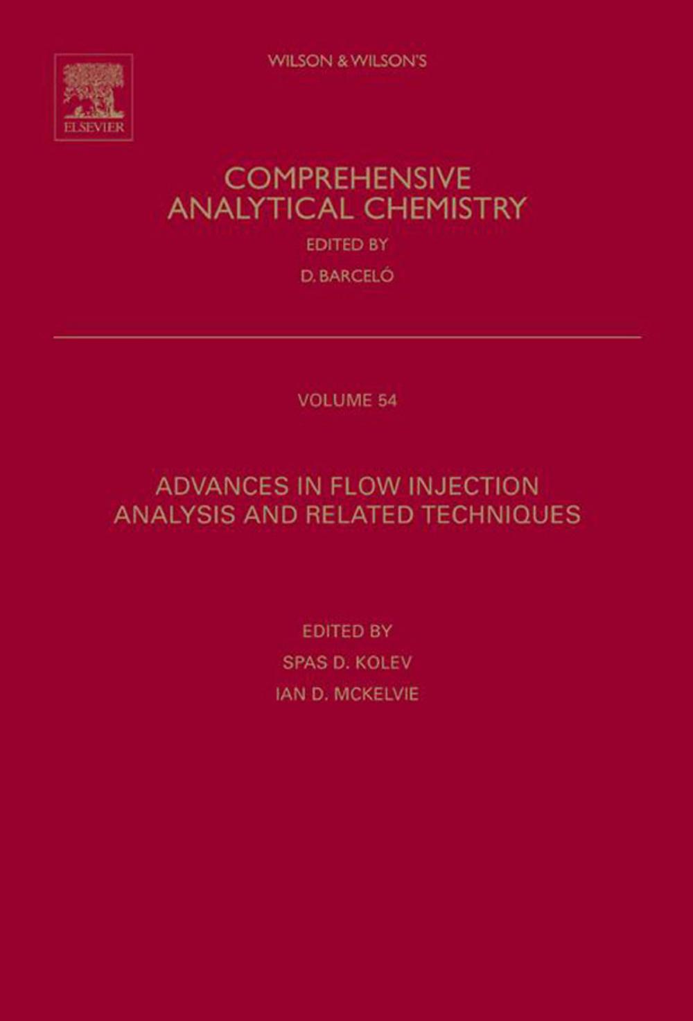 Big bigCover of Advances in Flow Injection Analysis and Related Techniques