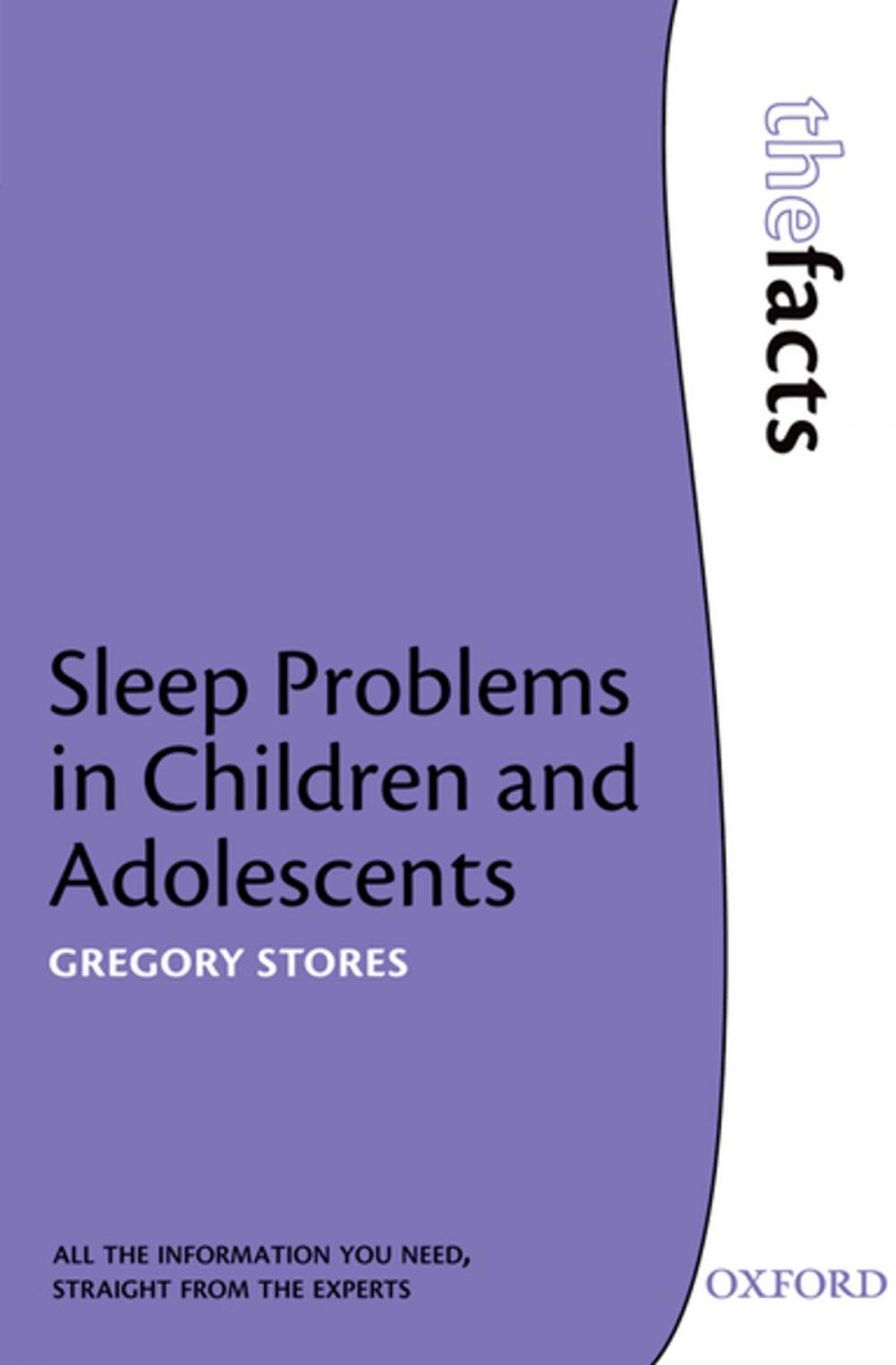 Big bigCover of Sleep problems in Children and Adolescents