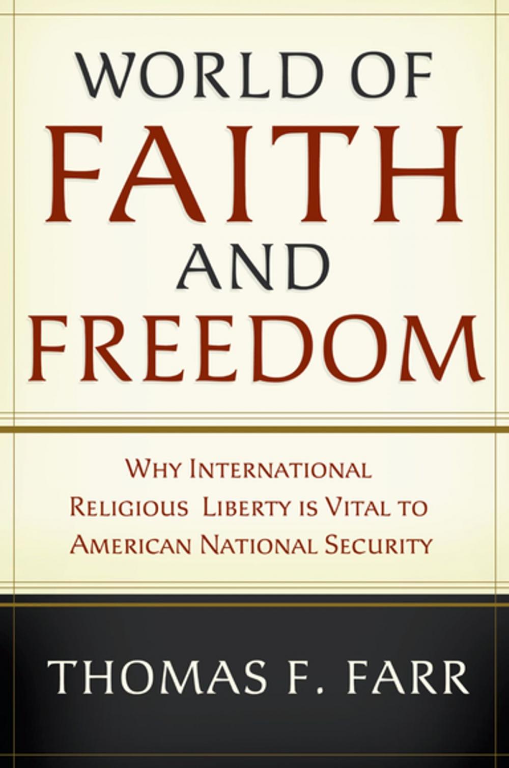 Big bigCover of World of Faith and Freedom