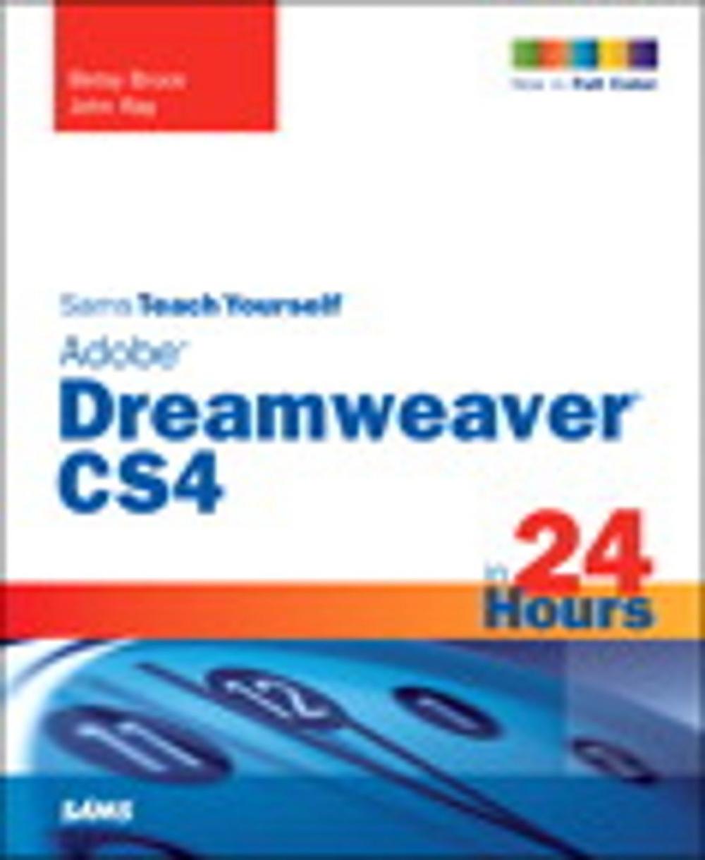 Big bigCover of Sams Teach Yourself Adobe Dreamweaver CS4 in 24 Hours