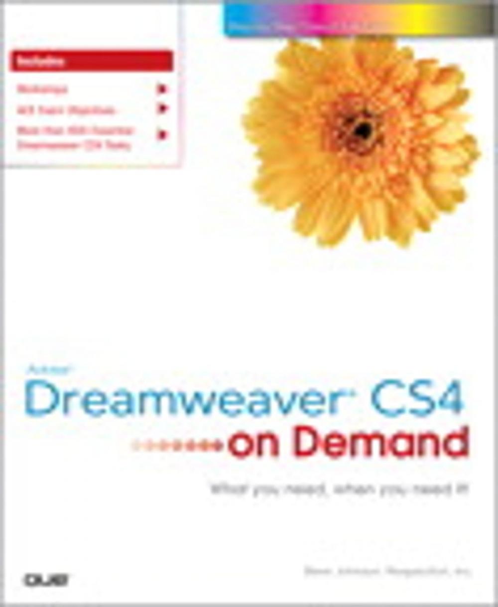 Big bigCover of Adobe Dreamweaver CS4 on Demand