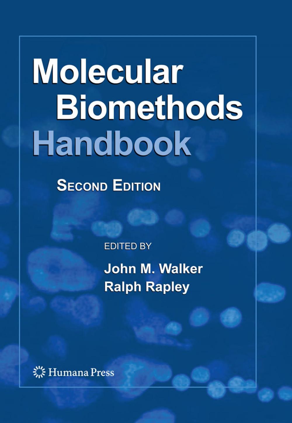 Big bigCover of Molecular Biomethods Handbook