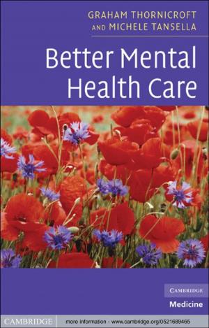 Book cover of Better Mental Health Care