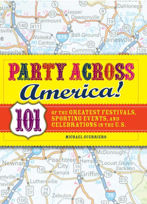 Cover of the book Party Across America by Michael Guerriero, Adams Media