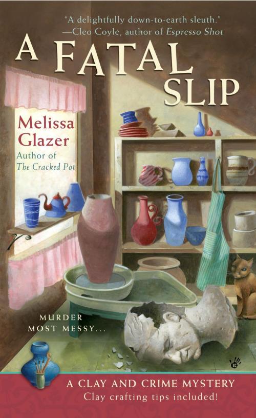 Cover of the book A Fatal Slip by Melissa Glazer, Penguin Publishing Group