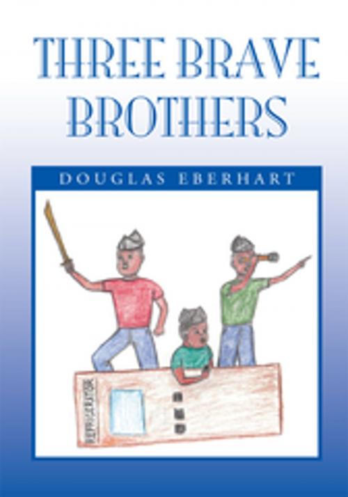 Cover of the book Three Brave Brothers by Douglas Eberhart, Xlibris US
