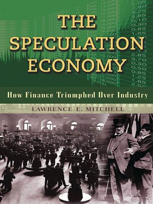 Cover of the book The Speculation Economy by Lawrence E. Mitchell, Berrett-Koehler Publishers