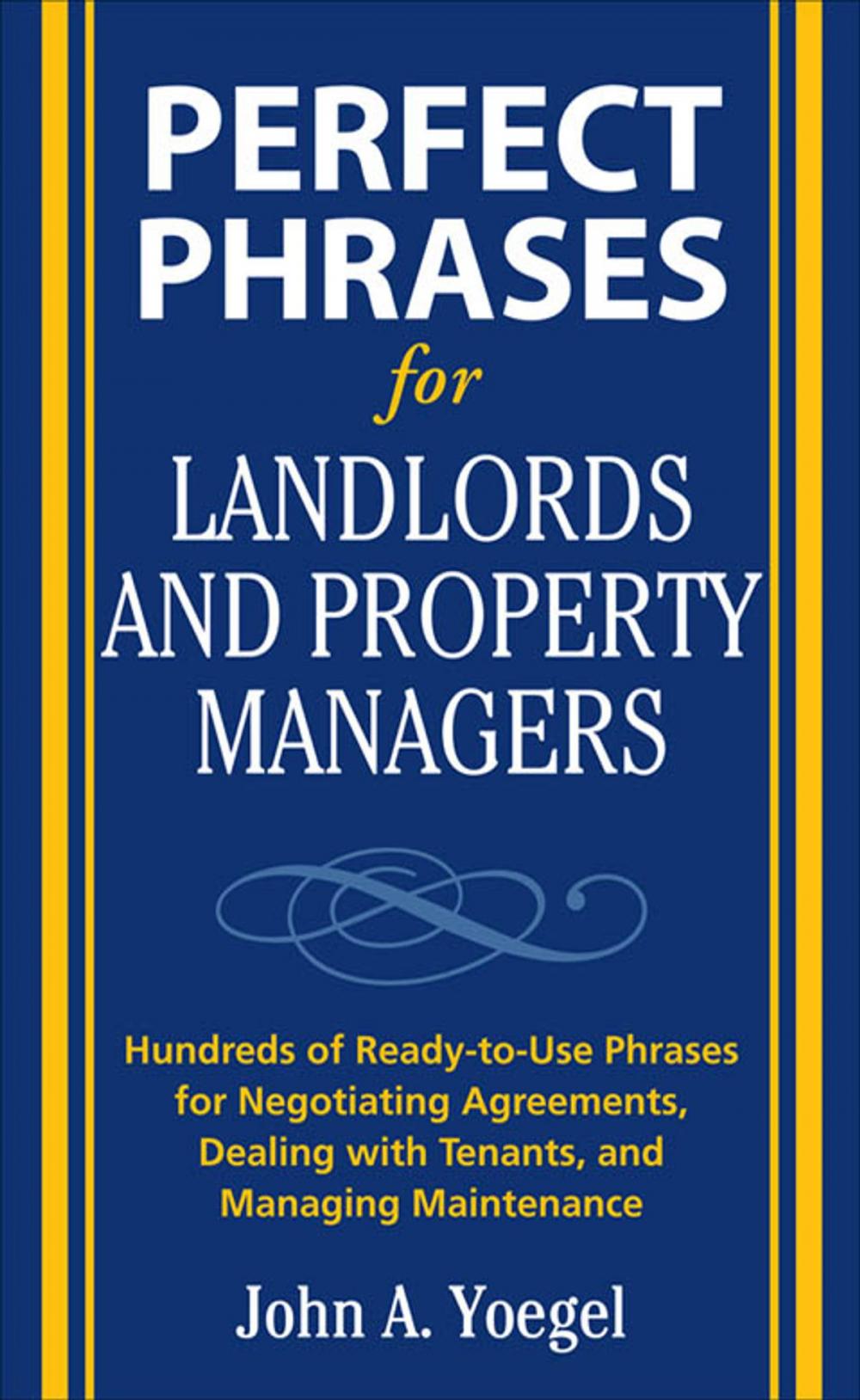 Big bigCover of Perfect Phrases for Landlords and Property Managers