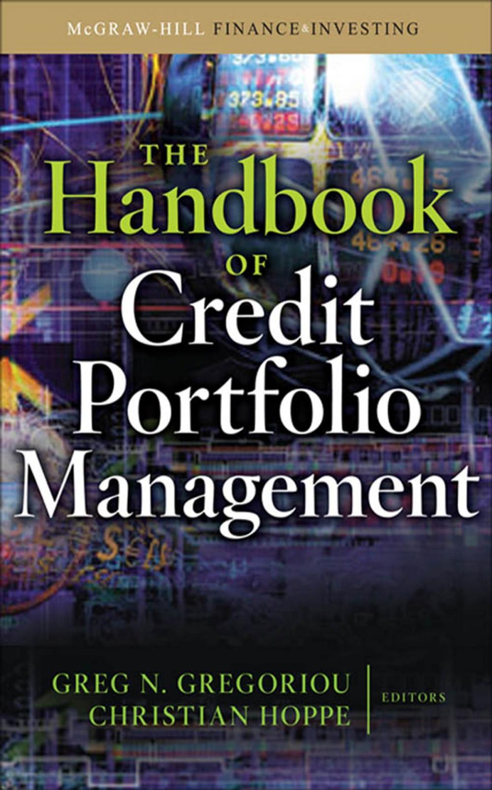 Big bigCover of The Handbook of Credit Portfolio Management