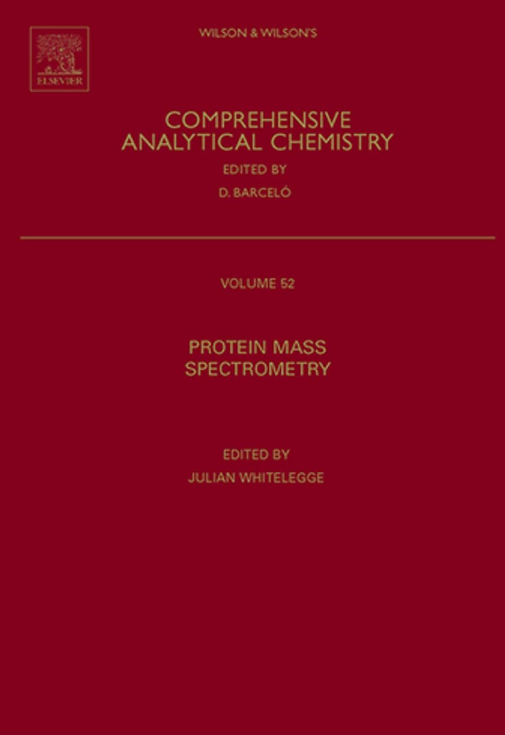 Big bigCover of Protein Mass Spectrometry