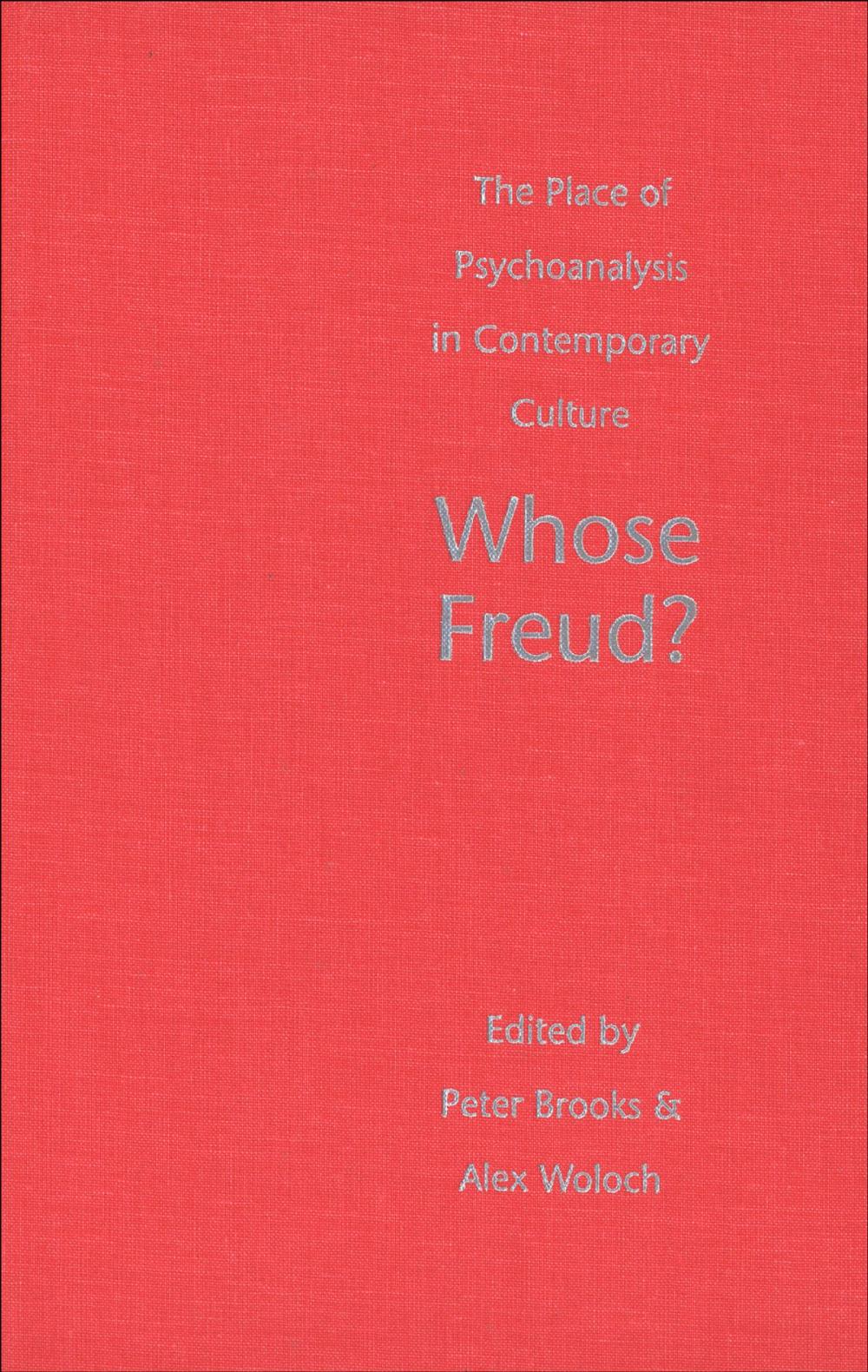 Big bigCover of Whose Freud?