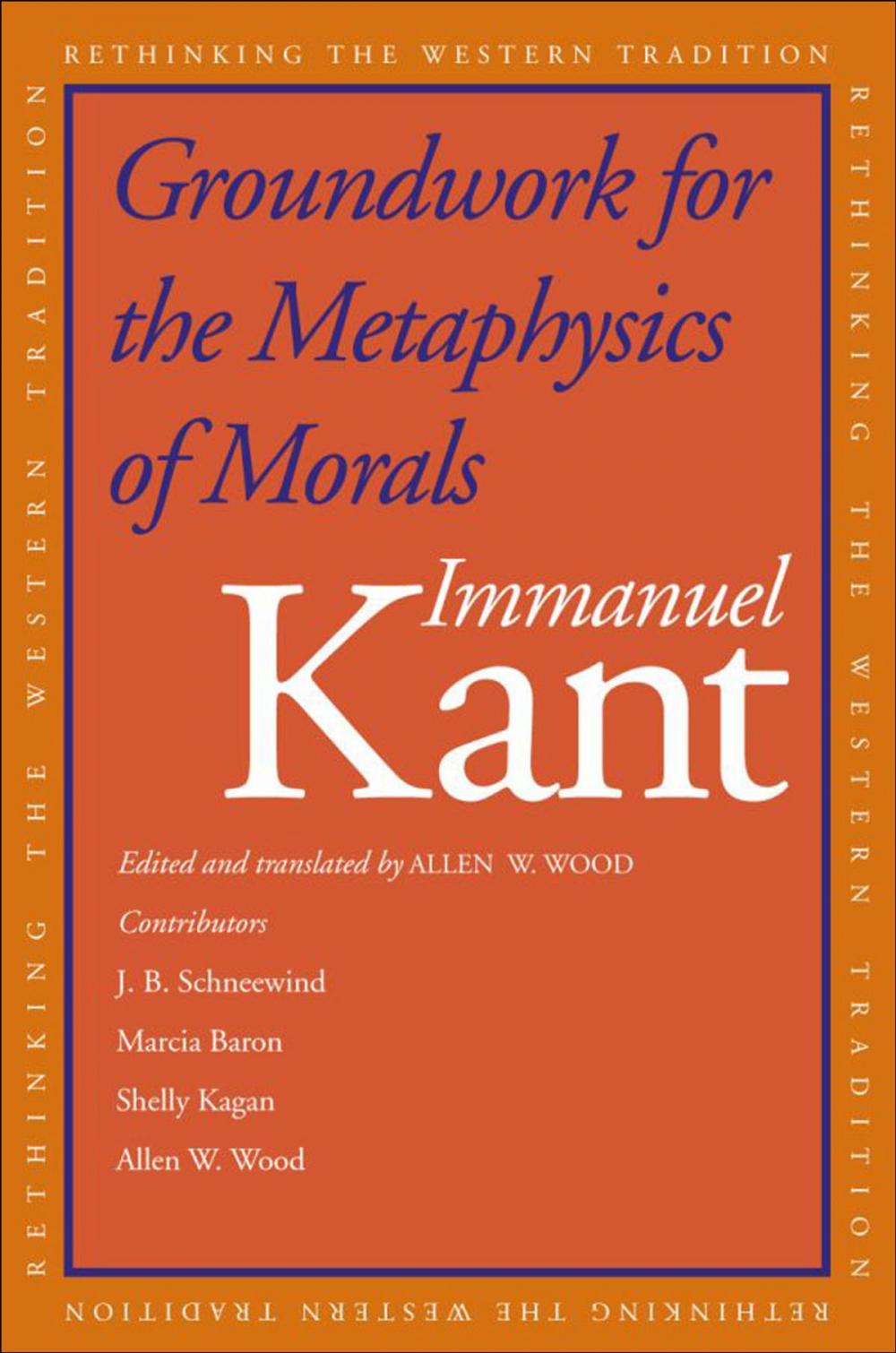 Big bigCover of Groundwork for the Metaphysics of Morals