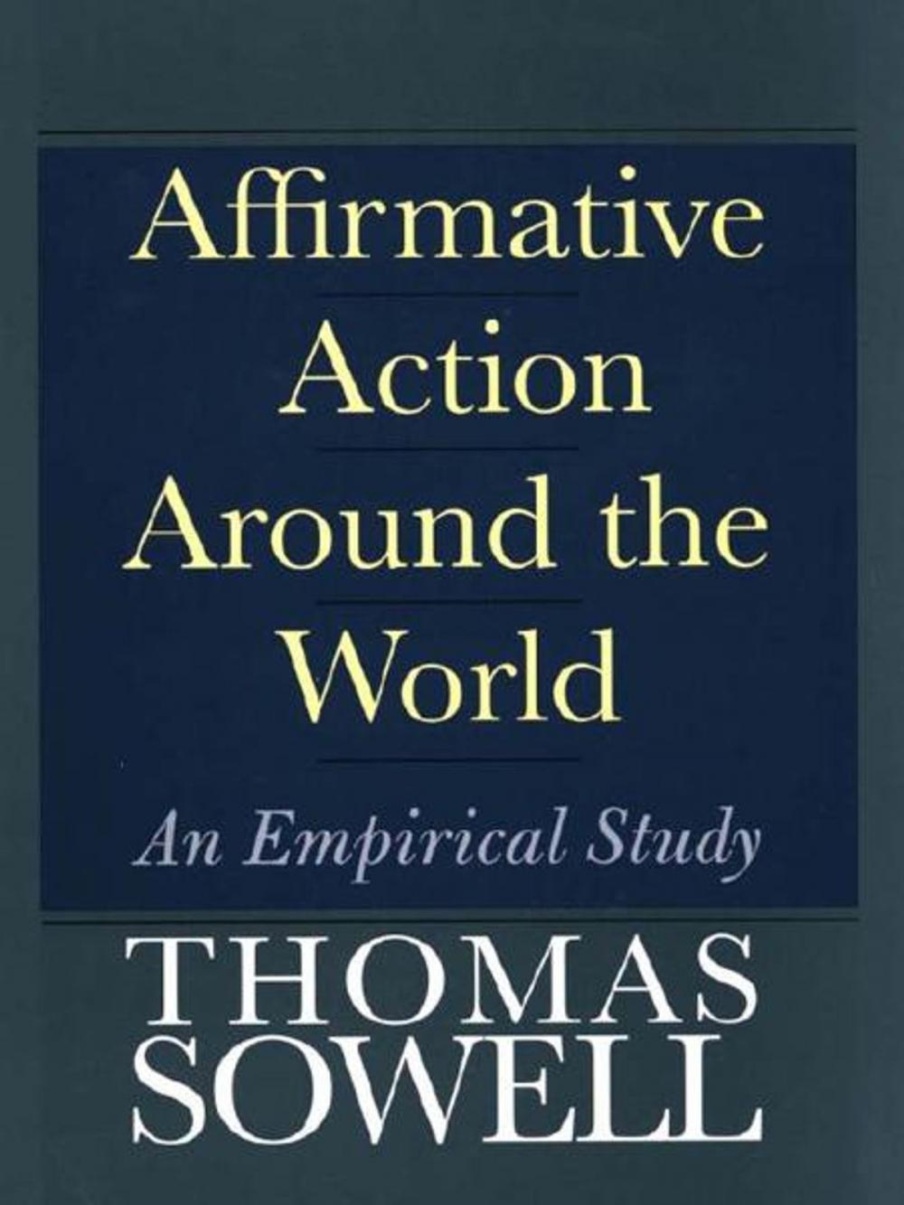 Big bigCover of Affirmative Action Around the World: An Empirical Study