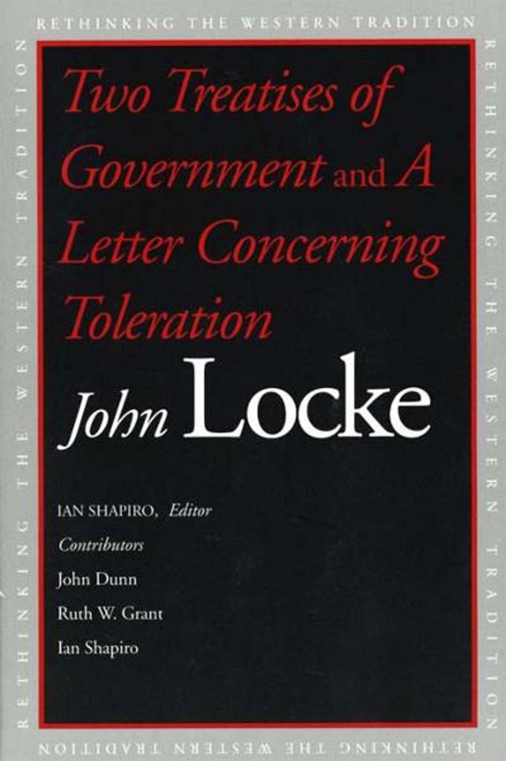 Big bigCover of Two Treatises of Government and A Letter Concerning Toleration