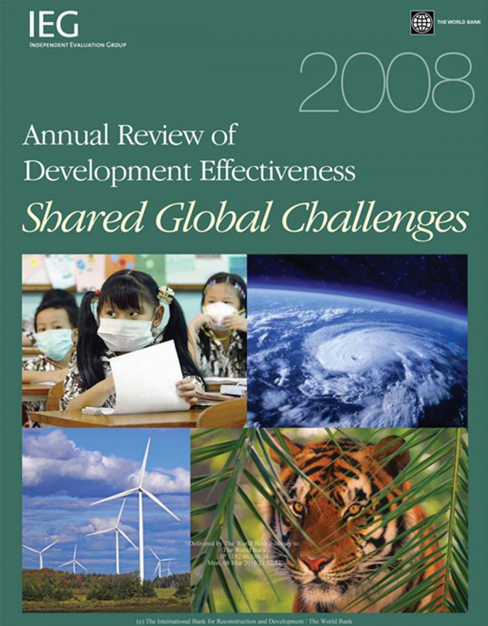 Big bigCover of 2008 Annual Review Development Effectiveness: Shared Global Challenges