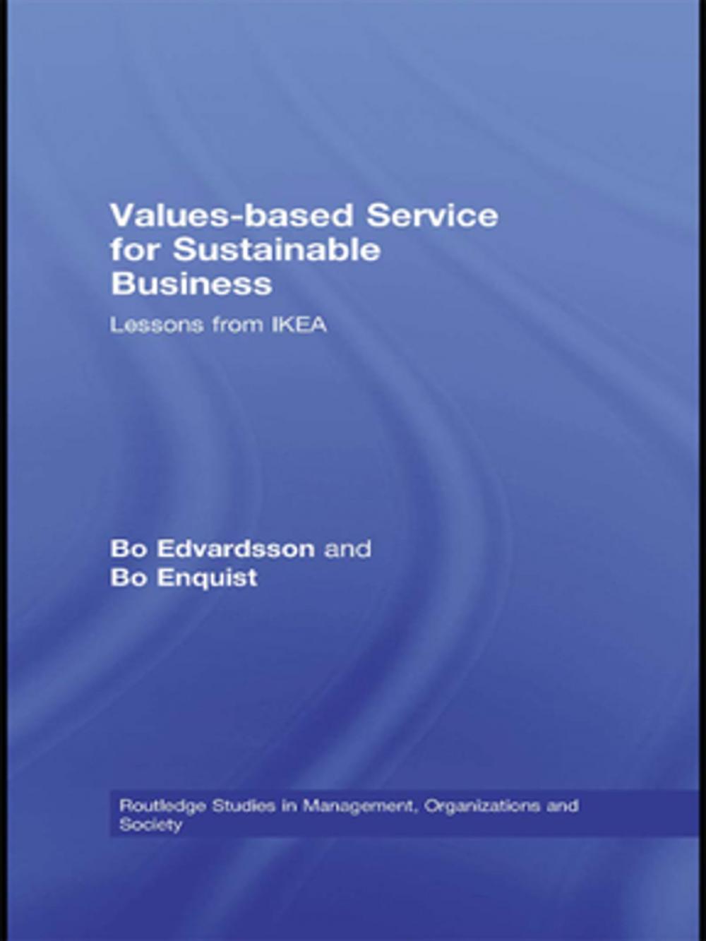 Big bigCover of Values-based Service for Sustainable Business