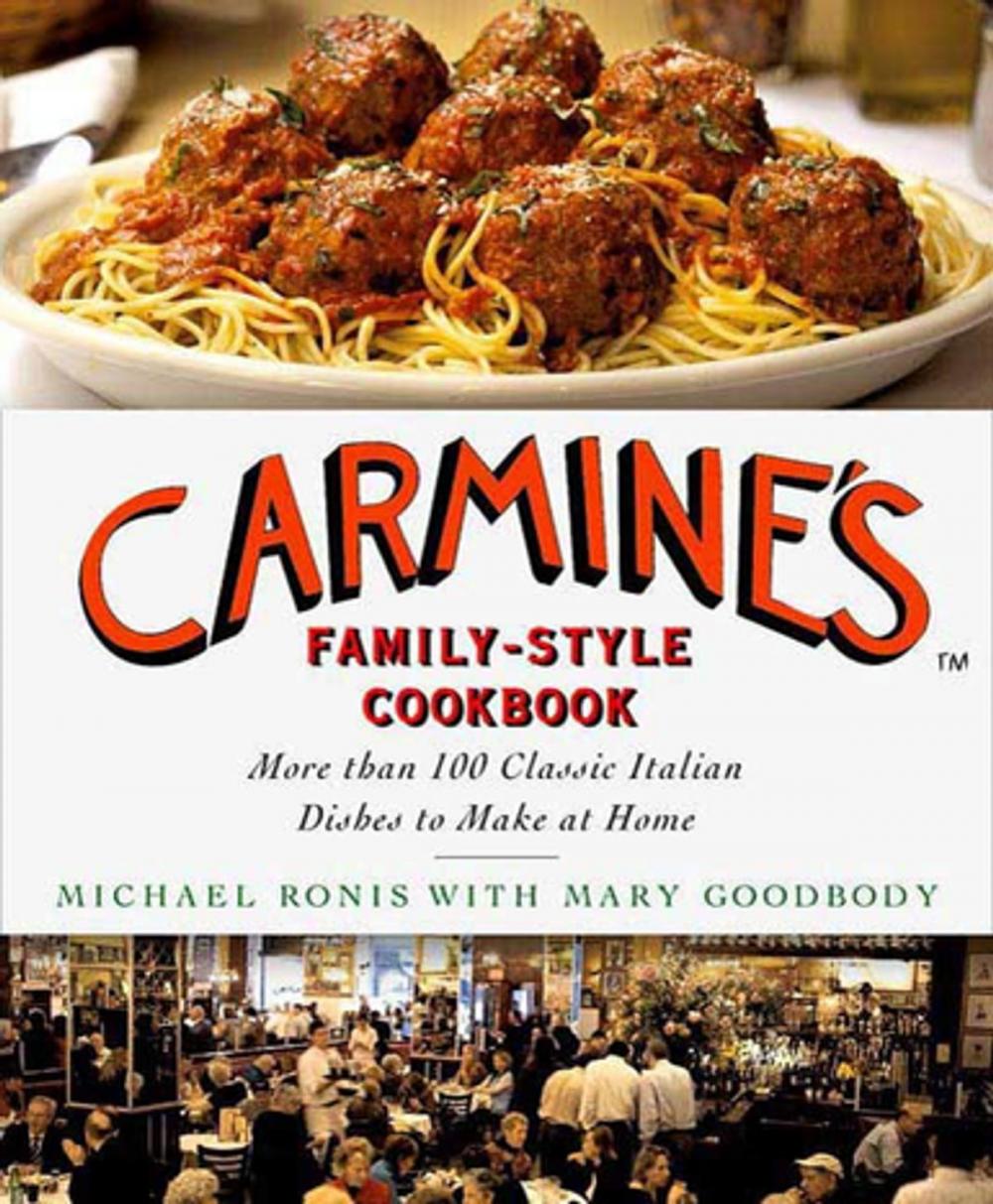 Big bigCover of Carmine's Family-Style Cookbook