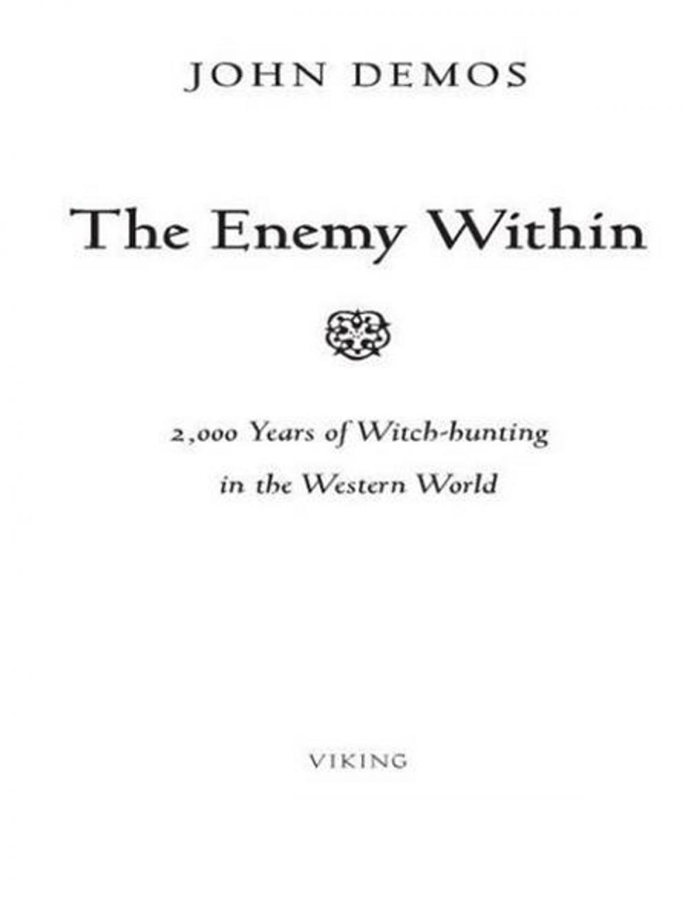 Big bigCover of The Enemy Within