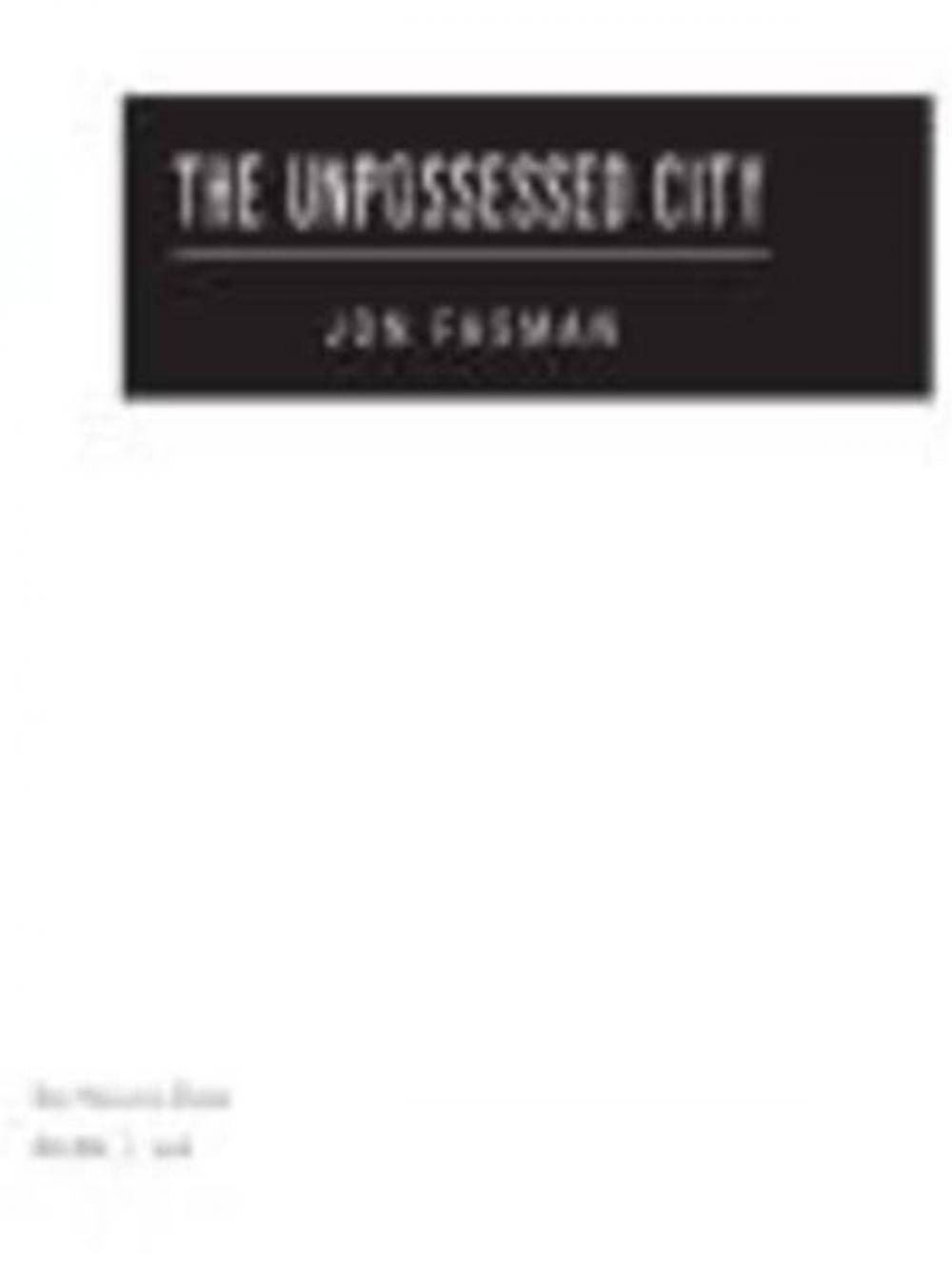 Big bigCover of The Unpossessed City