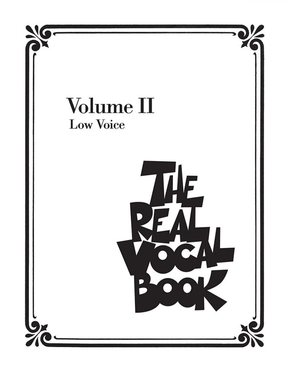 Big bigCover of The Real Vocal Book - Volume II (Songbook)