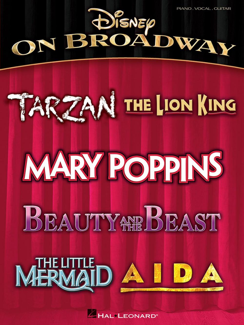 Big bigCover of Disney on Broadway (Songbook)