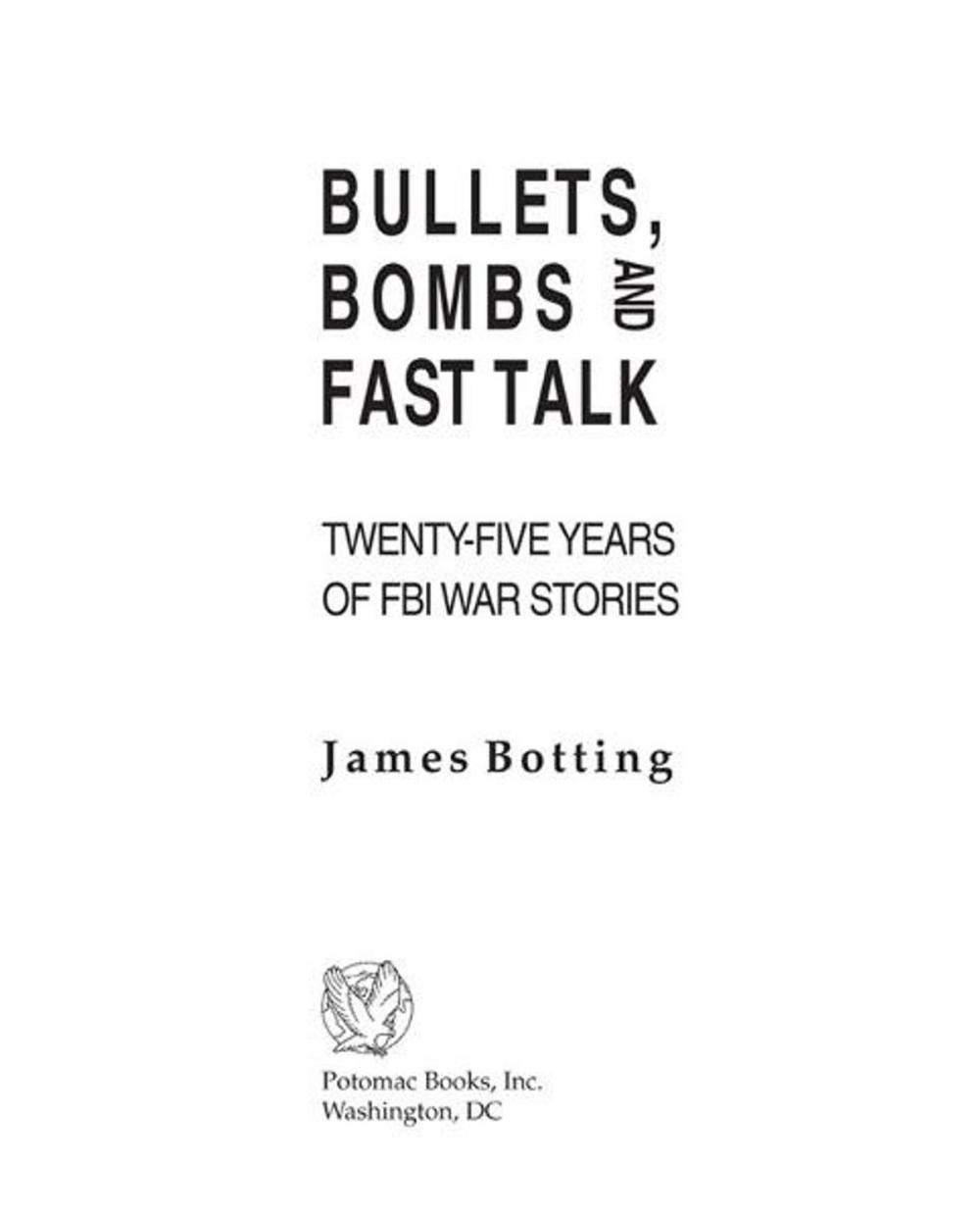 Big bigCover of Bullets, Bombs, and Fast Talk