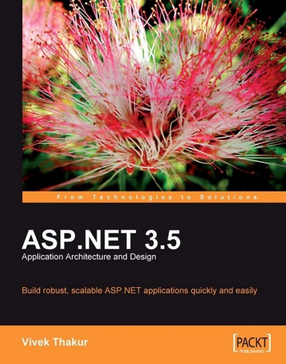 Big bigCover of ASP.NET 3.5 Application Architecture and Design