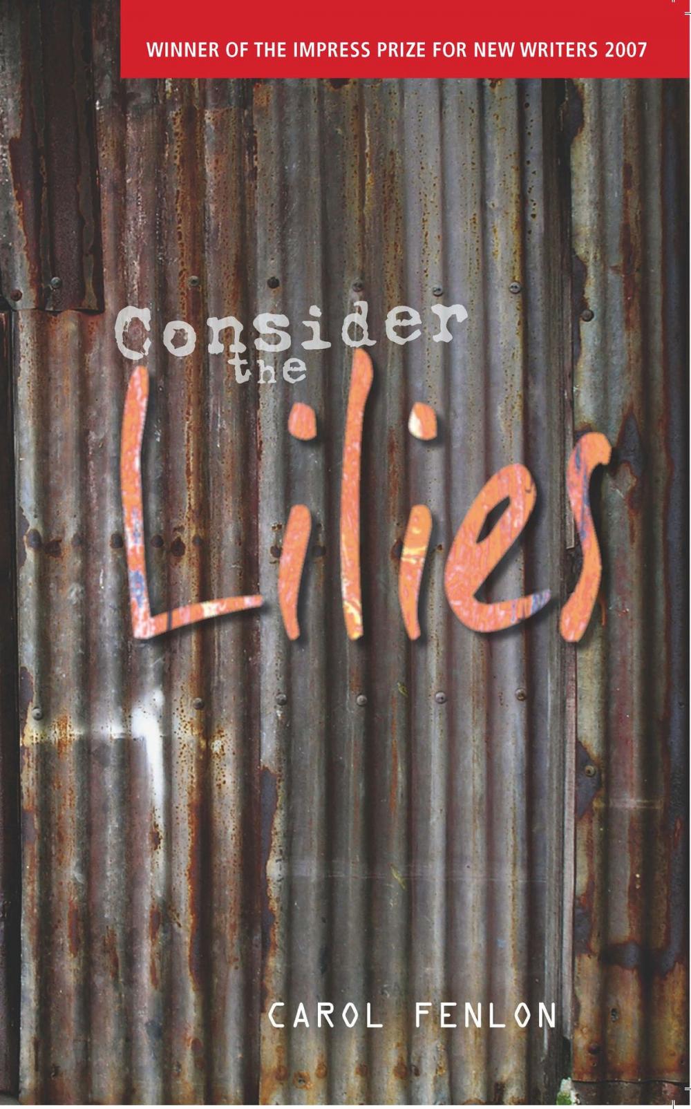 Big bigCover of Consider the Lilies