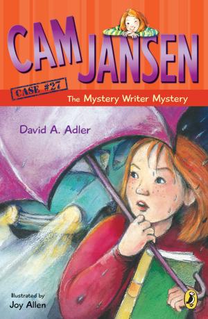 Book cover of Cam Jansen: Cam Jansen and the Mystery Writer Mystery #27