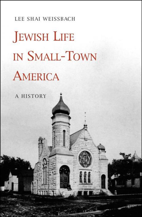 Cover of the book Jewish Life in Small-Town America by Lee Shai Weissbach, Yale University Press