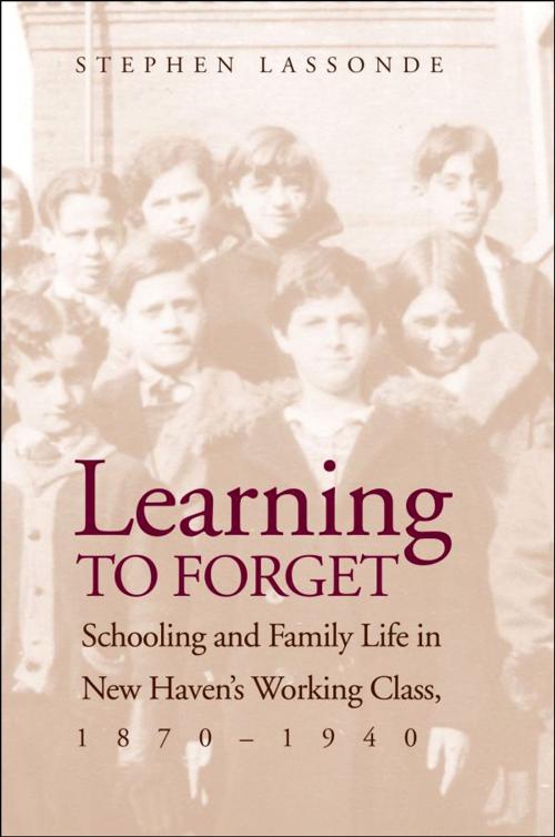 Cover of the book Learning to Forget by Stephen Lassonde, Yale University Press