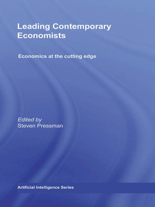 Cover of the book Leading Contemporary Economists by , Taylor and Francis