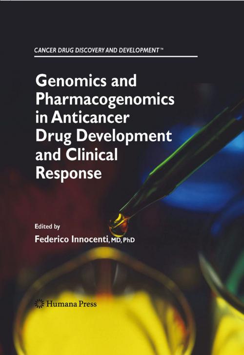 Cover of the book Genomics and Pharmacogenomics in Anticancer Drug Development and Clinical Response by , Humana Press