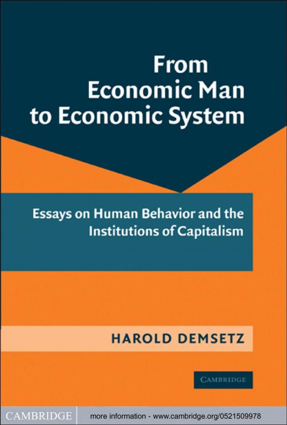 Big bigCover of From Economic Man to Economic System