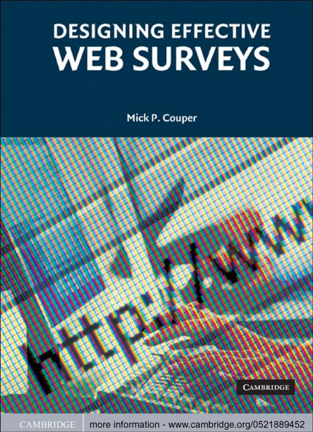 Big bigCover of Designing Effective Web Surveys
