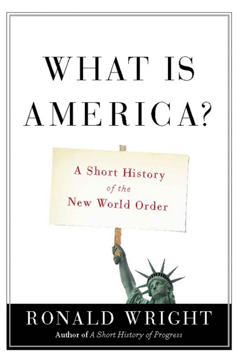 Big bigCover of What Is America?